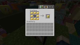 Screenshot of the Minecraft Bedrock Marketplace product Lucky Blocks Sky Grid created by Fall Studios.