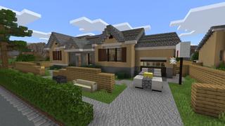 Screenshot of the Minecraft Bedrock Marketplace product Mundo de los Bloques de la Suerte created by Fall Studios.