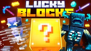 Thumbnail of the Minecraft Bedrock Marketplace product Lucky Blocks created by Fall Studios.