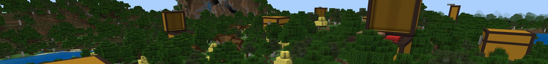 Panorama of the Minecraft Bedrock Marketplace product Lucky Chests created by Fall Studios.