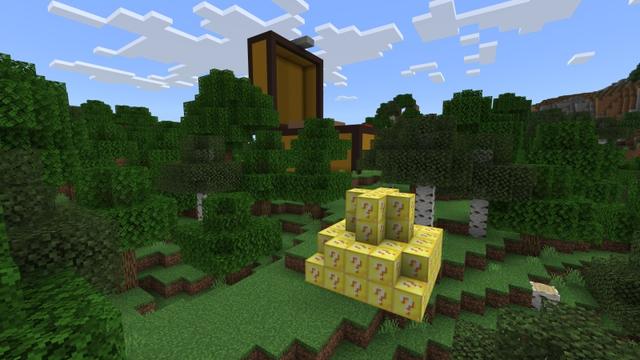 Screenshot of the Minecraft Bedrock Marketplace product Lucky Chests created by Fall Studios.