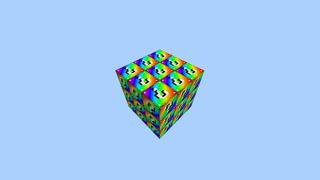 Screenshot of the Minecraft Bedrock Marketplace product Lucky Rainbow Skyblock created by Fall Studios.