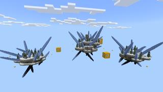 Screenshot of the Minecraft Bedrock Marketplace product Lucky Sky Block created by Fall Studios.