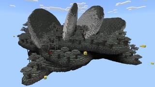 Screenshot of the Minecraft Bedrock Marketplace product Lucky Sky Block created by Fall Studios.