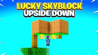 Thumbnail of the Minecraft Bedrock Marketplace product Suerte Skyblock al revés created by Fall Studios.