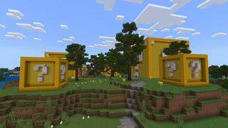 Screenshot of the Minecraft Bedrock Marketplace product Lucky World created by Fall Studios.