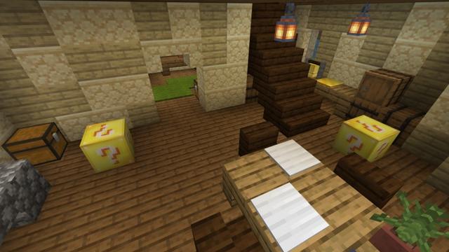 Screenshot of the Minecraft Bedrock Marketplace product Lucky World created by Fall Studios.