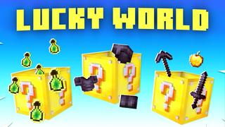 Thumbnail of the Minecraft Bedrock Marketplace product Lucky World created by Fall Studios.