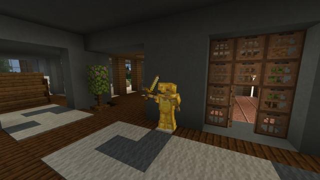 Screenshot of the Minecraft Bedrock Marketplace product Luxury Mansion created by Fall Studios.