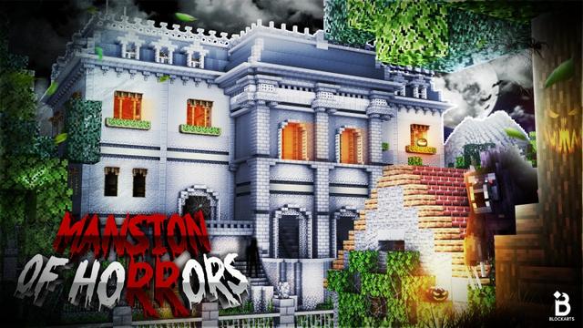 Thumbnail of the Minecraft Bedrock Marketplace product Mansion of Horrors! created by Fall Studios.