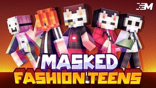 Thumbnail of the Minecraft Bedrock Marketplace product Masked Fashion Teens created by Fall Studios.