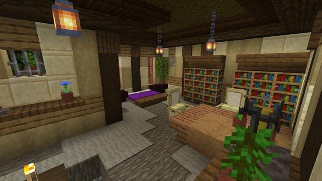 Screenshot of the Minecraft Bedrock Marketplace product Medieval Village created by Fall Studios.