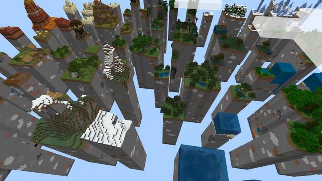 Screenshot of the Minecraft Bedrock Marketplace product Mega Chunk Challenge created by Fall Studios.
