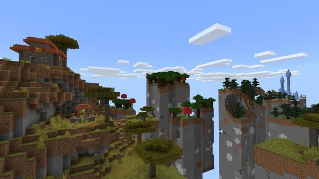 Screenshot of the Minecraft Bedrock Marketplace product Mega Chunk Challenge created by Fall Studios.