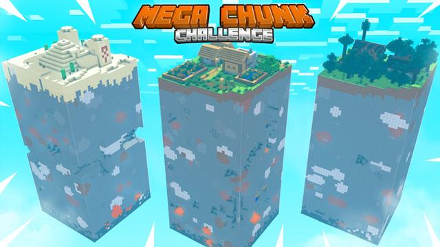 Thumbnail of the Minecraft Bedrock Marketplace product Mega Chunk Challenge created by Fall Studios.