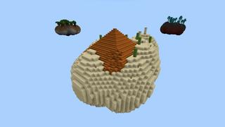 Screenshot of the Minecraft Bedrock Marketplace product Mega Skyblock Challenge created by Fall Studios.