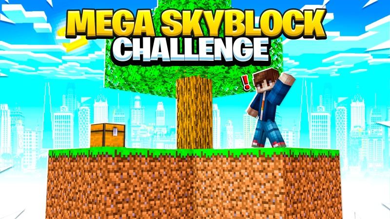 Mega Skyblock Challenge by Fall Studios | CHUNK - Minecraft Bedrock ...