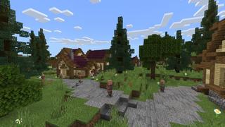 Screenshot of the Minecraft Bedrock Marketplace product Mega Skyblock created by Fall Studios.