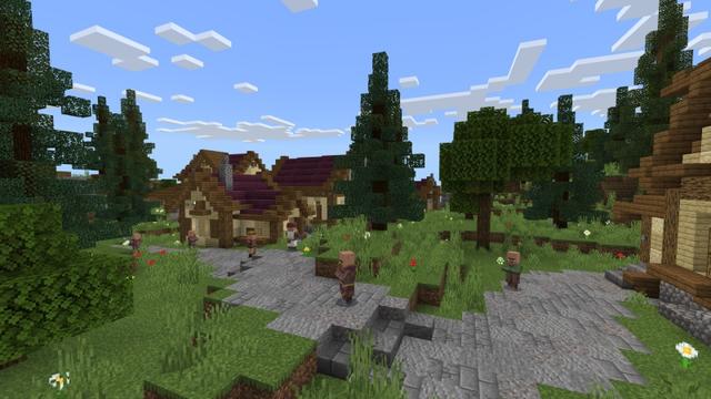 Screenshot of the Minecraft Bedrock Marketplace product Mega Skyblock created by Fall Studios.