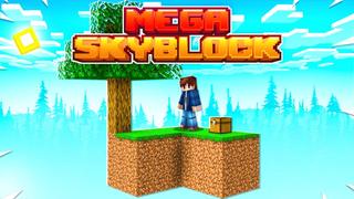 Thumbnail of the Minecraft Bedrock Marketplace product Mega Skyblock created by Fall Studios.