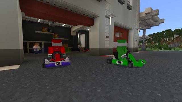 Screenshot of the Minecraft Bedrock Marketplace product Megadrift created by Fall Studios.