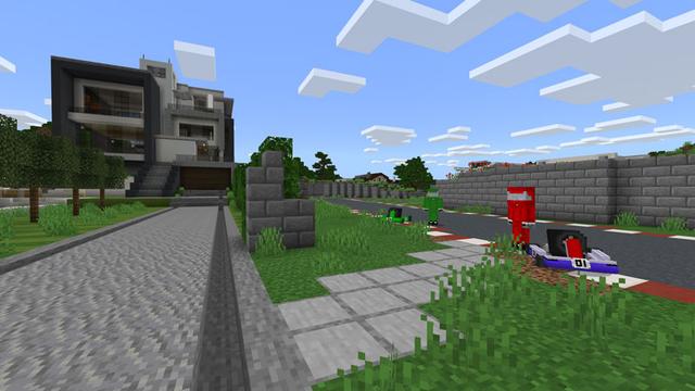 Screenshot of the Minecraft Bedrock Marketplace product Megadrift created by Fall Studios.