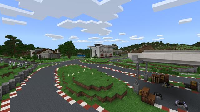 Screenshot of the Minecraft Bedrock Marketplace product Megadrift created by Fall Studios.