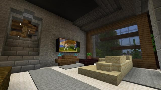 Screenshot of the Minecraft Bedrock Marketplace product Millionaire Dream Mansion created by Fall Studios.