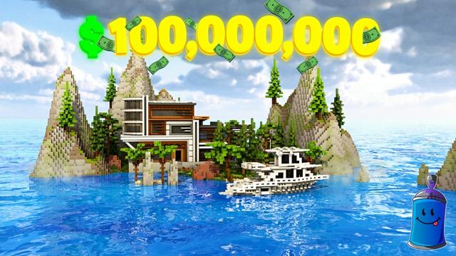 Thumbnail of the Minecraft Bedrock Marketplace product Mansão de Sonho Milionário created by Fall Studios.
