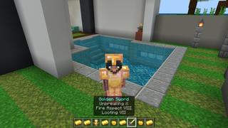 Screenshot of the Minecraft Bedrock Marketplace product Millionaire Hacker Mansion created by Fall Studios.