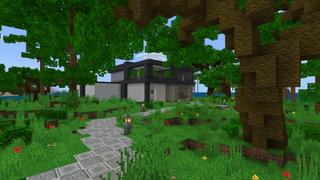 Screenshot of the Minecraft Bedrock Marketplace product Millionaire Hacker Mansion created by Fall Studios.