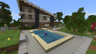 Screenshot of the Minecraft Bedrock Marketplace product Millionaire Mansion created by Fall Studios.