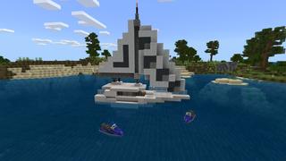 Screenshot of the Minecraft Bedrock Marketplace product Millionaire Mansion created by Fall Studios.