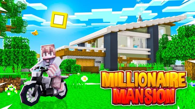 Thumbnail of the Minecraft Bedrock Marketplace product Mansão dos Milionários created by Fall Studios.