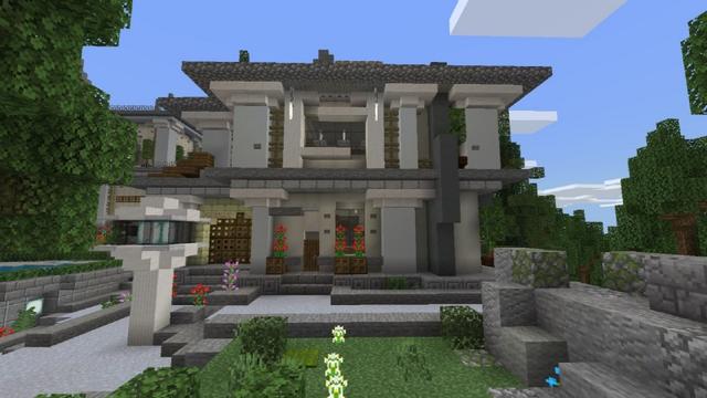 Screenshot of the Minecraft Bedrock Marketplace product Millionaire Private Island created by Fall Studios.
