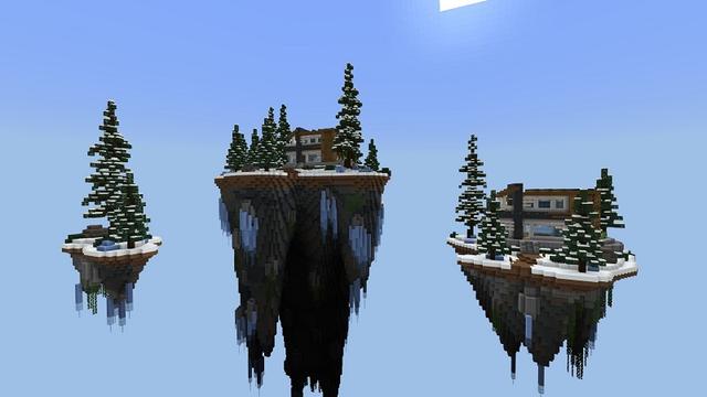 Screenshot of the Minecraft Bedrock Marketplace product Millionär Skyblock created by Fall Studios.