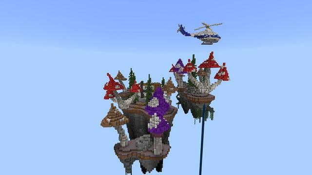 Screenshot of the Minecraft Bedrock Marketplace product Millionär Skyblock created by Fall Studios.
