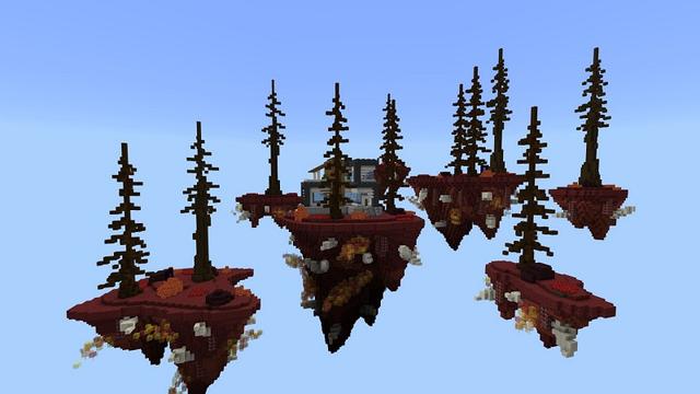 Screenshot of the Minecraft Bedrock Marketplace product Millionär Skyblock created by Fall Studios.