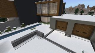 Screenshot of the Minecraft Bedrock Marketplace product Millionaire Winter Mansions created by Fall Studios.
