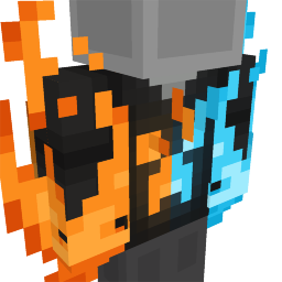 Thumbnail of the Minecraft Bedrock Marketplace product Mix Bold Creeper Fire Hoodie created by Fall Studios.