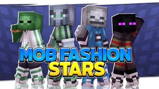 Thumbnail of the Minecraft Bedrock Marketplace product Mob Fashion Stars created by Fall Studios.