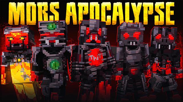 Thumbnail of the Minecraft Bedrock Marketplace product Mobs Apocalypse created by Fall Studios.