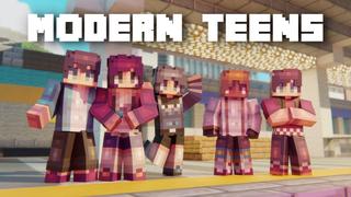 Thumbnail of the Minecraft Bedrock Marketplace product Modern Teens created by Fall Studios.
