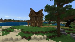 Screenshot of the Minecraft Bedrock Marketplace product Mystical Tree Island created by Fall Studios.