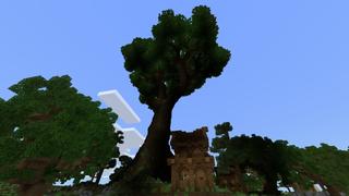 Screenshot of the Minecraft Bedrock Marketplace product Mystical Tree Island created by Fall Studios.