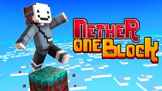 Thumbnail of the Minecraft Bedrock Marketplace product Nether One Block created by Fall Studios.