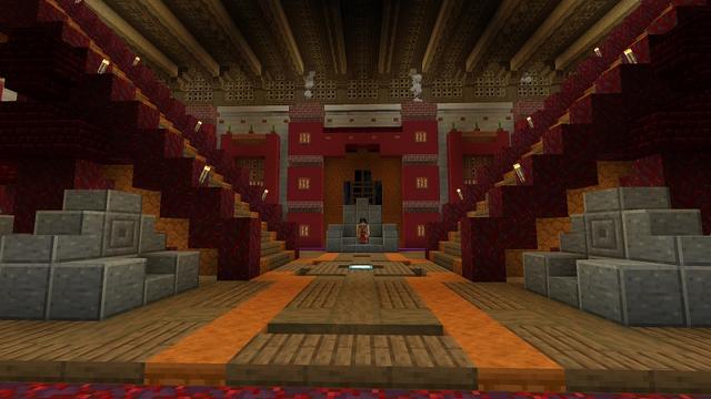 Screenshot of the Minecraft Bedrock Marketplace product Ninja Base created by Fall Studios.