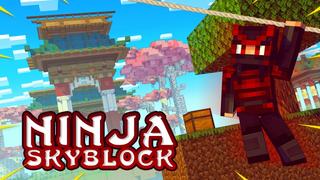 Thumbnail of the Minecraft Bedrock Marketplace product Ninja Skyblock created by Fall Studios.