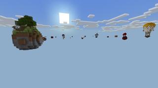 Screenshot of the Minecraft Bedrock Marketplace product One Block !! created by Fall Studios.