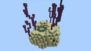 Screenshot of the Minecraft Bedrock Marketplace product One Block ! created by Fall Studios.